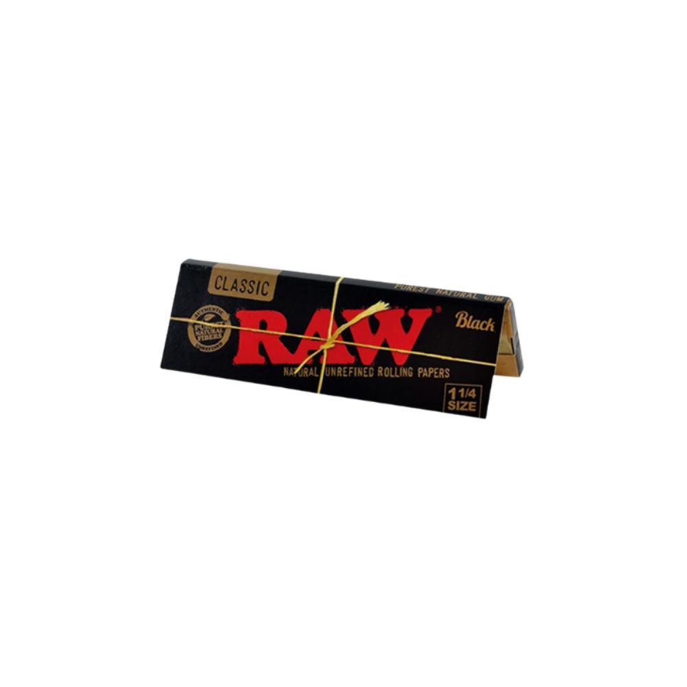 RAW 1 1/4 Rolling Papers | Black | Raw for Sale | Great Barrington MA ...